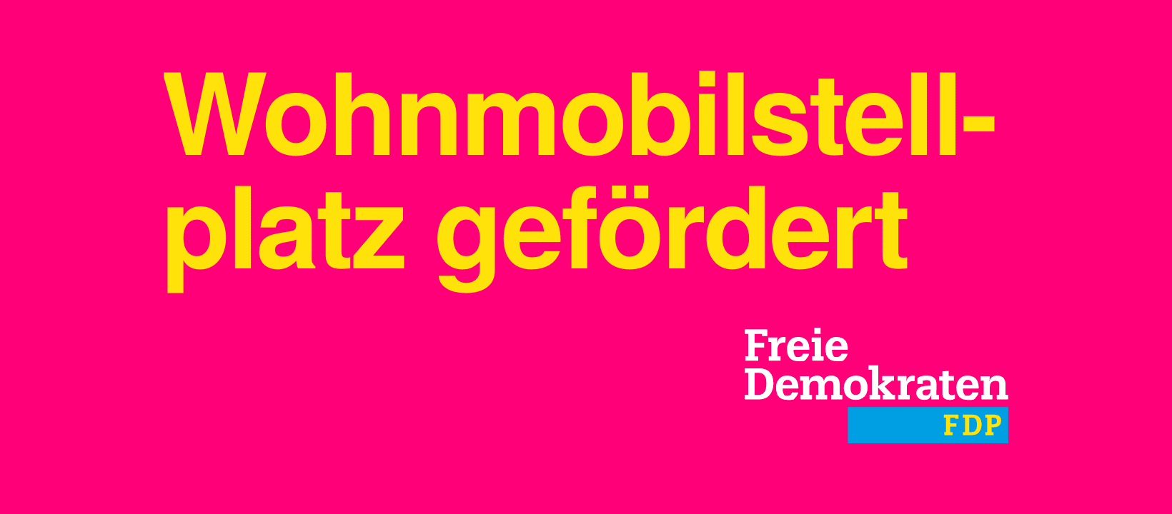 Wohnmobilstellplatz