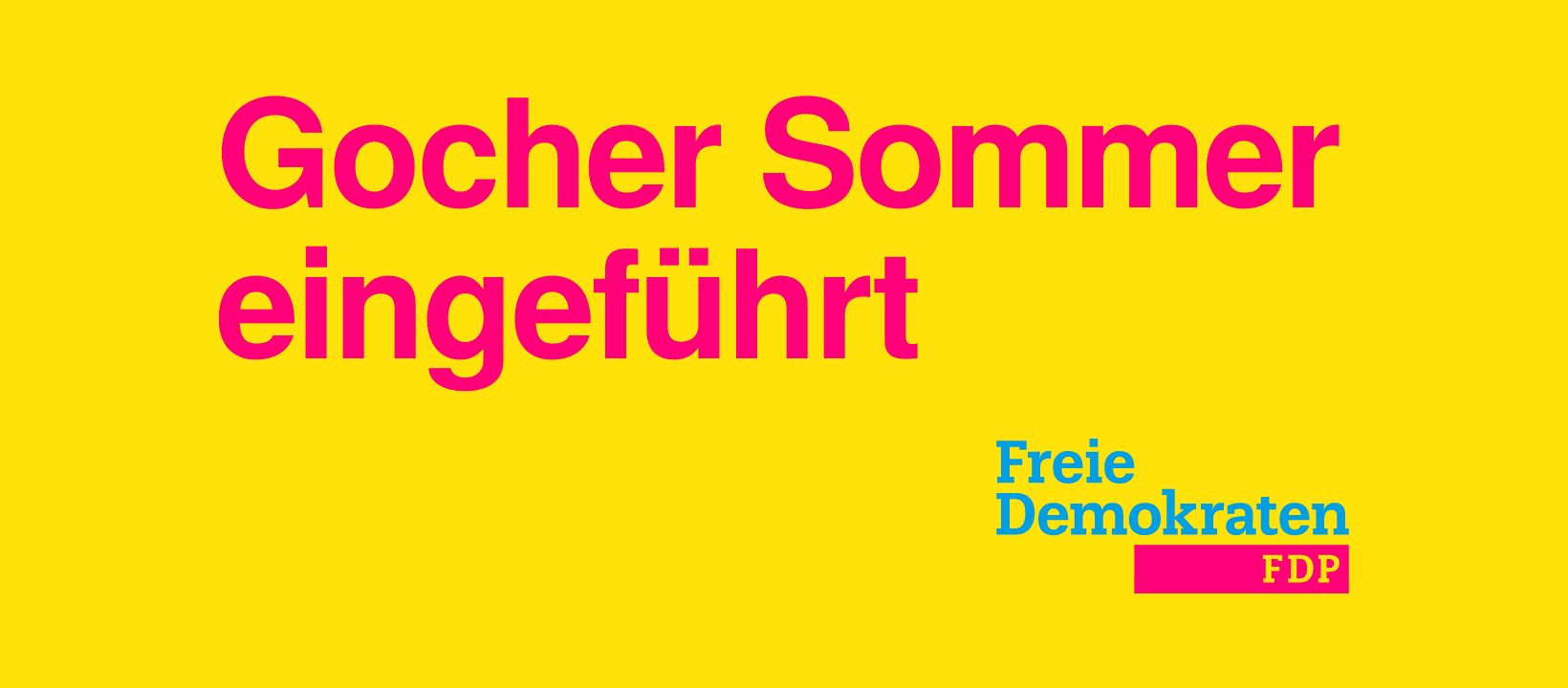 Gocher Sommer